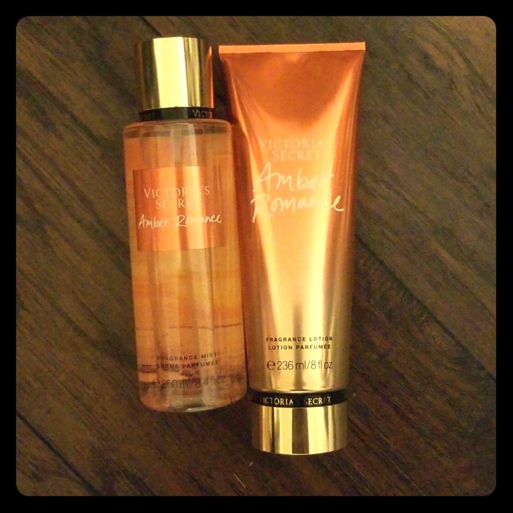 VS Amber Romance Frangrance Mist & Lotion
